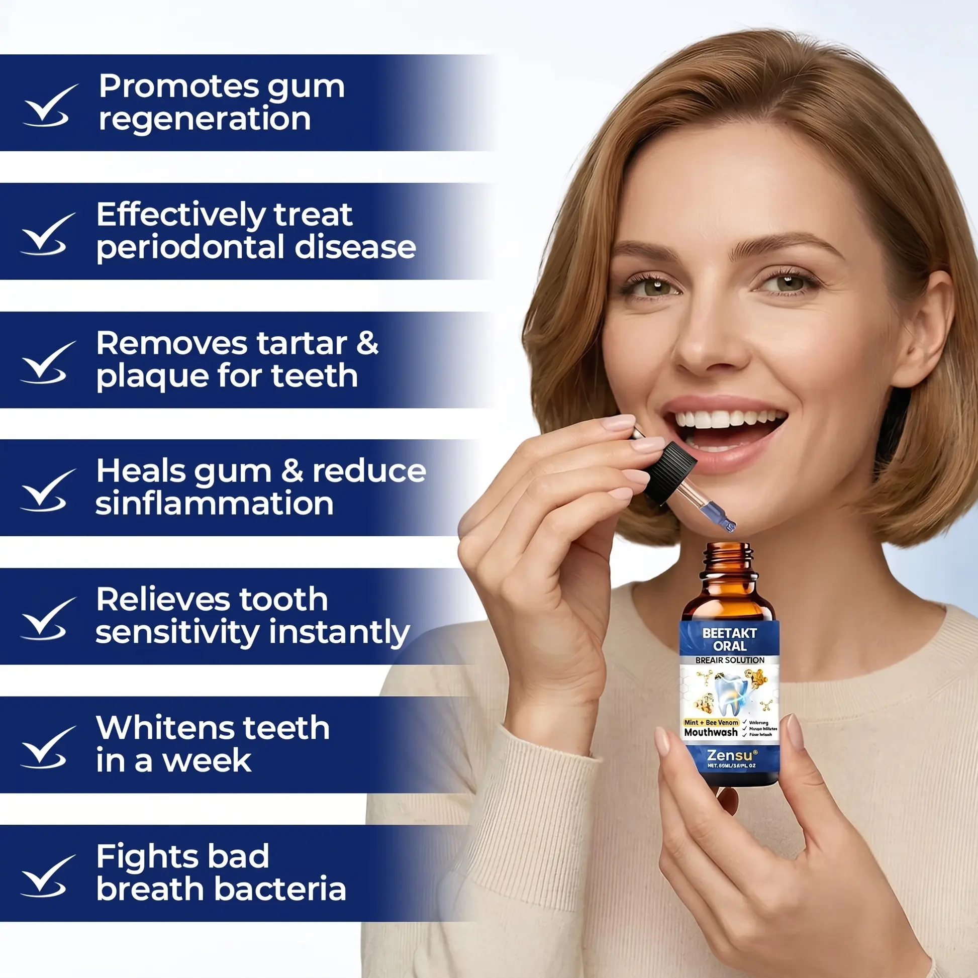 Zensu® BeeTakt Oral Repair Solution.